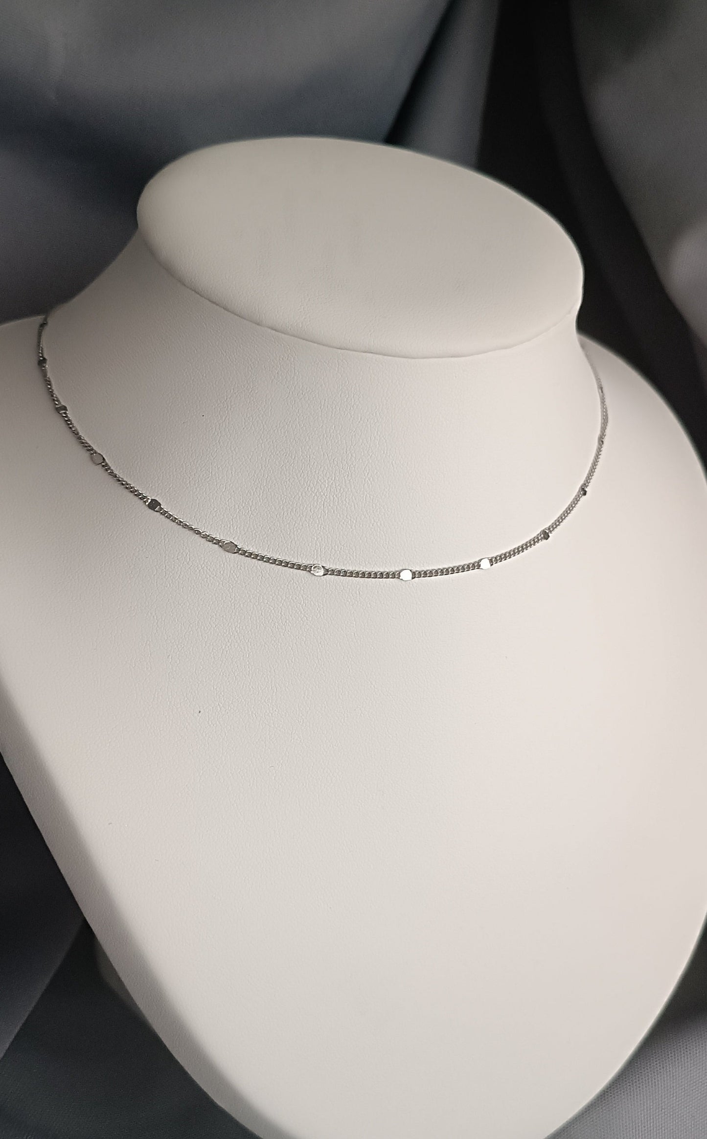 Juliette - Collier en acier inoxydable argenté